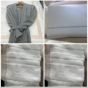 Towels, Bathrobe & Pillow